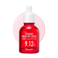 Parnell Aha 9,12% | 30 ml / 1,01 uncji | Omija Ceramic Wash-Off Serum 30ml Serum do usuwania zaskórników złuszczające z witaminą C