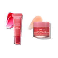 Laneige Day and Night Berry Lip Duo Duo: Lip Sleeping Mask & Lip Blow Balm Balm z witamina C Murumuru nasiona i maslo shea przeciwutleniacze dla