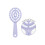 Escova de Massagem para Couro Cabeludo Hapi So Clean - Escova de Silicone com 38 Dentes 4