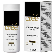 Cree Pó de Estilo Leve - Hairstyle Natural Matte, Texturizador e Voluminizador 30 gr. 1 oz.