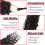 Cabelo de Crochê Goddess Locs 18 Polegadas 8 Pacotes Boho Faux Locs para Mulheres Negras 3