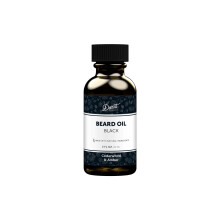 Óleo para Barba Detroit Grooming Co. - Fórmula Hidratante Natural com Óleos, Vitamina E - Óleo Preto para Barba (Cedro & Âmbar) - 2 oz (Preto)