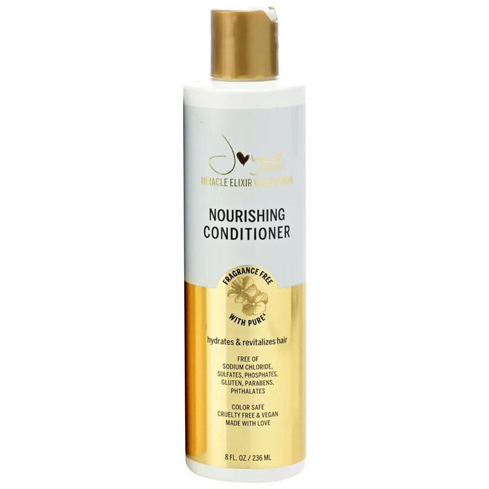 Z Zracn Elix R Colle Joyce Giraud Miracle Elixir Nourishing Conditioner Restores Moisture Detangles Adds Shine Unscented 8 Fl. Oz