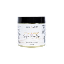 Bask & Lather Stimulerande hrbotten och hrbalsam fr hrvxt Mango & Sheasmr Nrande Jojobaolja Pepparmynta & Rosmarinolja Vitamin E Hrvrdsv