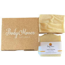 BodyMoves Sabonetes Artesanais de Talo com Óleo de Argan, Azeite, Óleo de Coco, Mel e Flor de Laranjeira