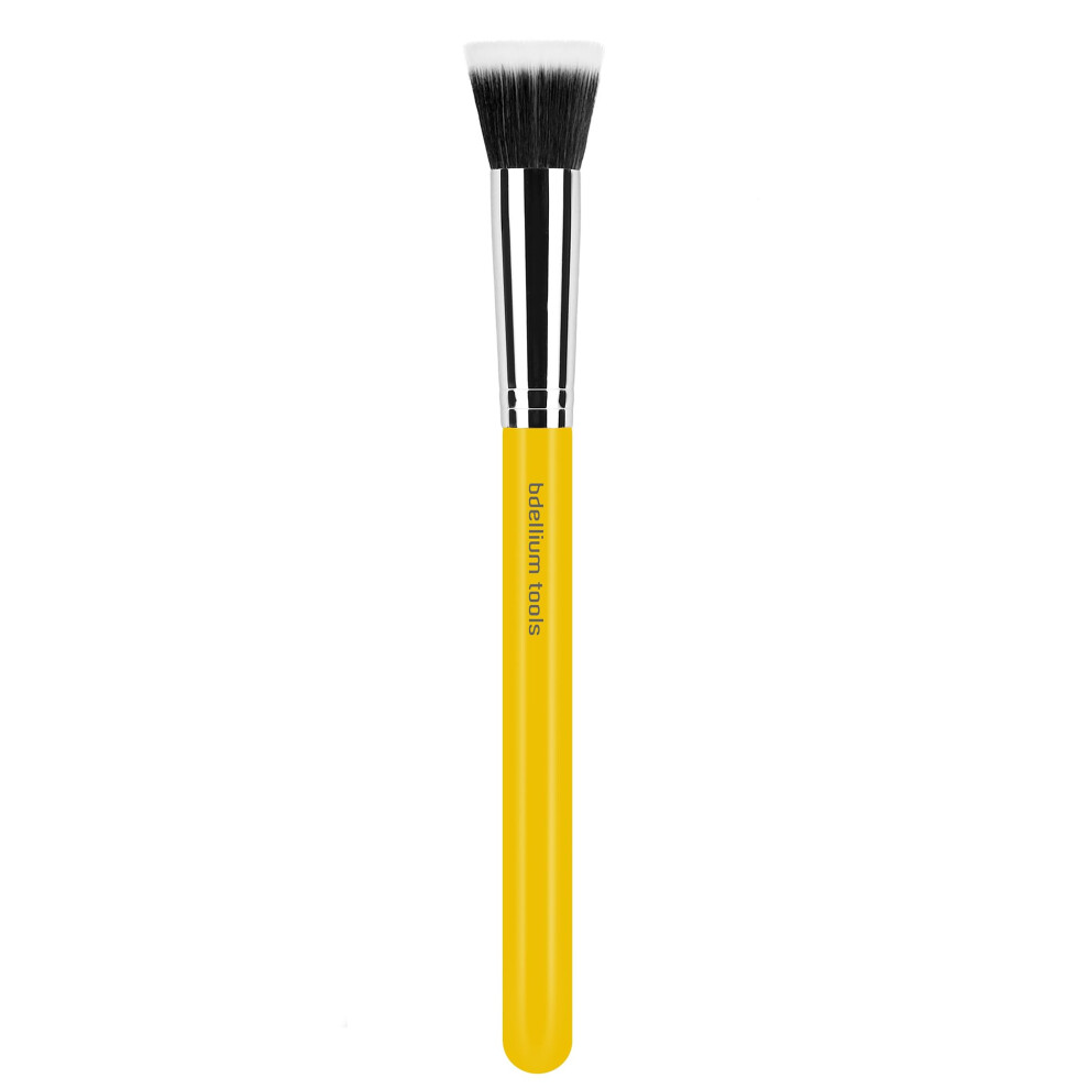 Brocha De Maquillaje Profesional Bdellium Tools - Studio Series 953 Duo Fiber Foundation - Con Fibras Sint Ticas Suaves Para Una Aplicaci N Preci-image