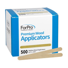 ForPro Professional Collection Premium tr? ikke-steril h?rfjerning voksapplikatorer Medium 4,5 L x 0,375 W 500-Count