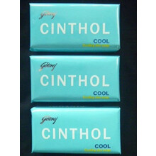 3 x Godrej Cinthol Cool Bath Soap Cooling Deo Soap (75G X 3 Soap)