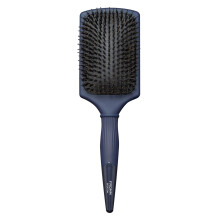 Escova Paddle de Cerdas de Javali Fromm Intuition Glosser em Azul, Para Desembaraçar e Alisar Cabelos