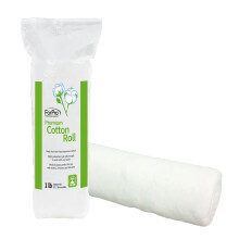ForPro Coleção Profissional Rolos de Algodão Premium para Aplicação Cosmética e Remoção de Produtos, Branco, 12”