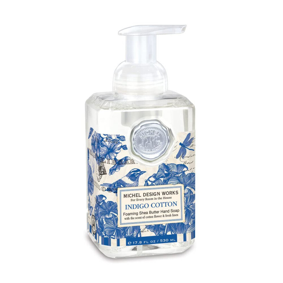 Savon Moussant Pour Les Mains Michel Design Works Indigo Cotton-image