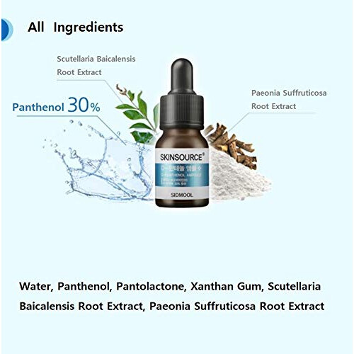 Sidmool Skin Source D-Panthenol Ampul 1,08 oz Pro Vitamine B5 K-schoonheid 1