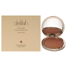 delilah - Pure Light Compact Illuminating Powder - Lustre - Lichtgewicht, Langdurig, Losse Poeder Make-up