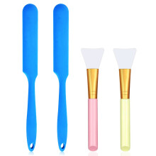 Brosses en silicone, spatules antiadhésives, applicateur de cire d'épilation, facile à nettoyer, réutilisable