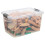 URBN Living (5x30L) Clear Plastic Storage Box Lid Home Office Garage 4