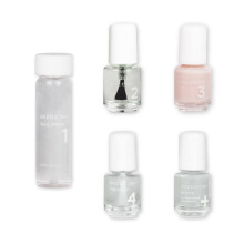 Mini kit Dazzle Dry, syst  me 4   tapes     Truth, un rose p  le sel de l'Himalaya. Cr  me semi-transparente. (Kit 5 pi  ces / 5 manucures)