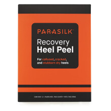 Parasilk Exfoliating Recovery Foot Heel Peel - 2 paar - 2 sets exfoliatiegel-hielpads en 2 sets hielsokhoezen. Gerichte reparatie voor ruwe, droge hu