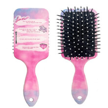 Hair Brush and 2 Scrunchies Set Inspired Detangling Brush and Hair Ties Detangler Brush with Soft & Flexible Bristles for All Hair Types for Women &
