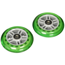 Ruedas de reemplazo de scooter de afeitar con rodamientos - verde
