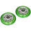 Razor Razor Scooter Replacement Wheels indstillet med lejer - Gr?n 1