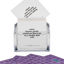 TableTopics Date Night - 135 Conversation Cards for Couples  Fun Game for Date Night to Spark New & Exciting Conversations & Memories  Great Gift for