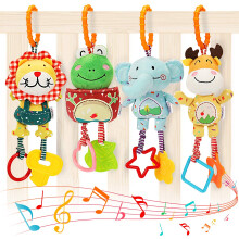 TUMAMA Jouets pour Bébé 0, 3, 6, 9, 12 Mois, Hochets, Jouets Doux pour Développement Précoce