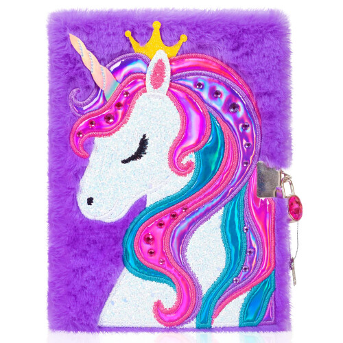 Ημερολόγιο Unicorn για Κορίτσια με Κλείδωμα, Δώρο Παιχνίδι Unicorn για Έφηβες