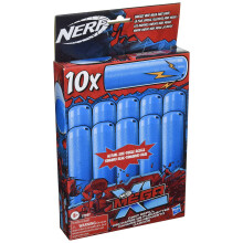 A NERF Mega XL Dart Utntlto 10 Mega XL Whistler Dartsot tartalmaz. A valaha volt legnagyobb mega darts spol hangot ad elstskor
