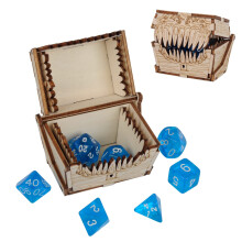 RTS DICE PARINE PARINE AVEC UNE RPARATION ALLMENTAIRE DE DICE POLYDRIQUE DE DICE COUPE ET LA COUPE DE DICE POUR VOTRE BAD DICE (DICE PARINE C)