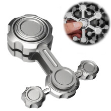 Cool Gear Fidget Spinner Metalowa zabawka Prezent dla dzieci Dorosli Luminous Hand Finger Spinner Fingertip Baczek Free Style Fidgeting Spinner Zabaw