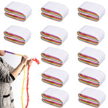 Dong huang 12 stk sjove mundspoler opkast papir flerfarvet scene magi tricks tilbeh?r gimmick illusion magiske papir rekvisitter til voksne