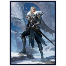 Fantasy North - Nala TolBryth - Dragon Knight (Dormyr) - 100 glatte Matte TCG Trading Card Sleeves - Passt Magic MTG Commander Pokemon und andere