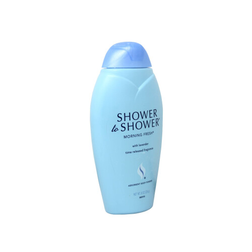 Bausch & Lomb Shower To Shower Morning Fresh Powder, 8oz 1