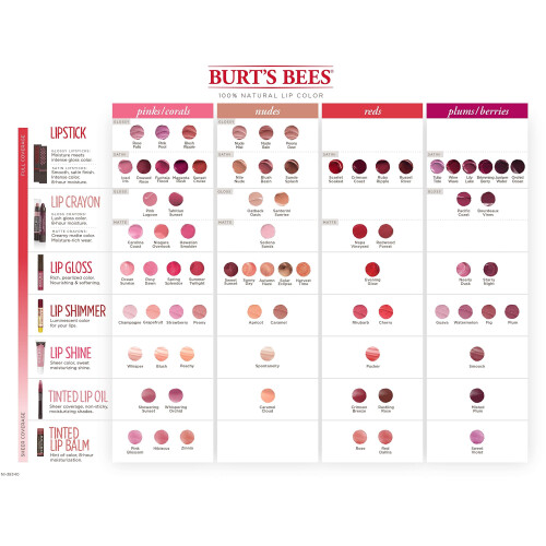 Burt's Bees 100% Φυσικό Ενυδατικό Gloss Χειλιών, Autumn Haze - 1 Σωλήνας με Εφαρμογέα 2