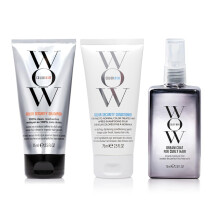 COLOR WOW Dream Curly Kit de viaje - Champ y acondicionador Color Security (2.5 oz) Dream Coat para cabello rizado (2.5 oz) La colecci n definit