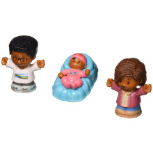 Fisher-Price Little People Grandes Ajudantes Famlia Afro-Americana