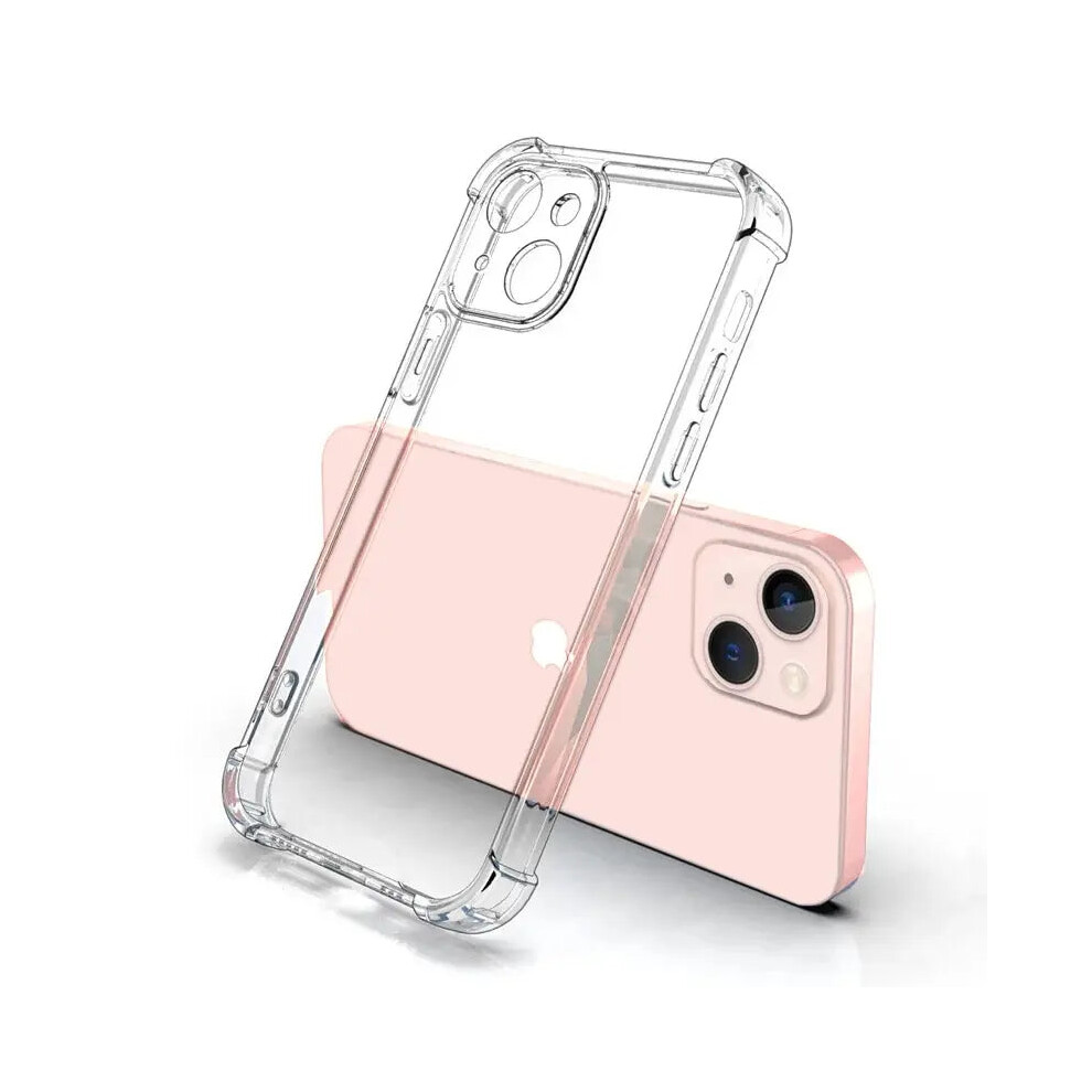 (Transparent, For Iphone 12Pro Max) Shockproof Clear Phone Case For Iphone 15 14 13 12 11 9307861157401