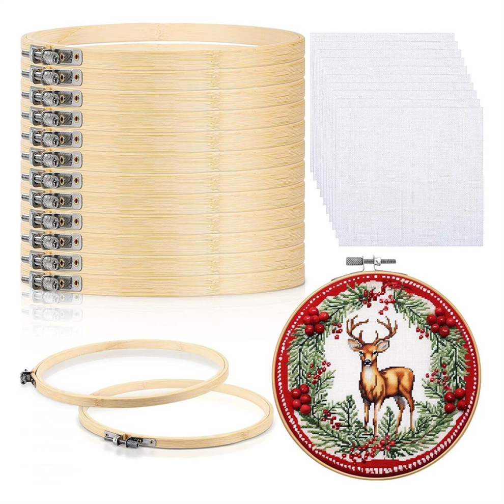 Kit Da Ricamo A Telaio Per Lavori Artigianali, Cucito, Decorazioni Da Parete E Arte Fai Da Te