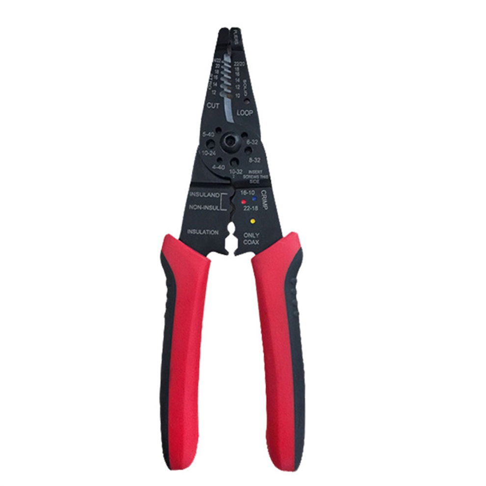 Multi-Function Pliers Automatic Wire Stripper Manual Crimping Professional Stripping Tool Crimper Cutter 4852394622513
