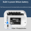Ενισχυτής Mini Electric Acoustic Guitar Powered Portable Bluetooth Speaker Distortion Delay Effects10W 9