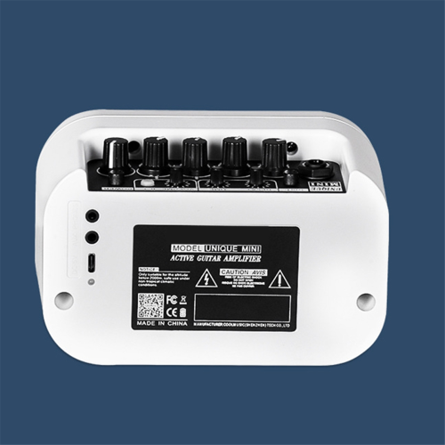 Ενισχυτής Mini Electric Acoustic Guitar Powered Portable Bluetooth Speaker Distortion Delay Effects10W 1