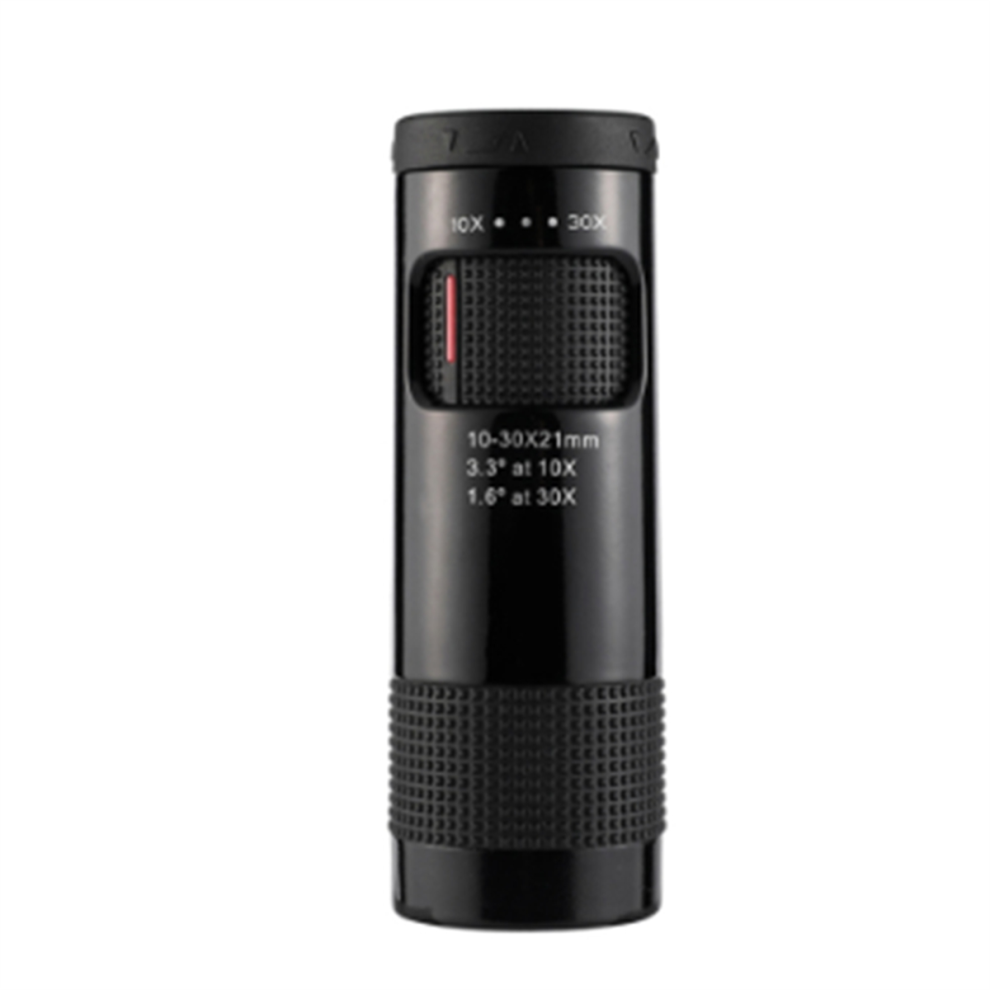Telescope 10-30X21 Zoom Mini Portable Spotting Scope Camping Equipment Tourism Optical Sight Black 4852394619230