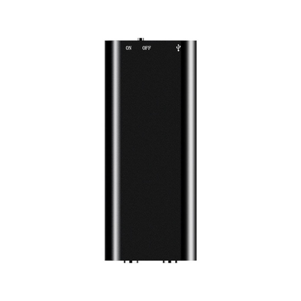 Ultra-Thin Voice Recorder Digtal Sound Activated Dictaphone Noise Reduce Record Encrypt Documen MP3 Player Style:16G-image-OPC-PGMFDDN-NEW