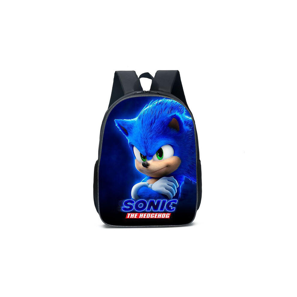 (V style, Single-layer backpack) New cartoon cartoon Sonic SONIC primary and secondary school students backpack children-image-OPC-PGMFDGM-NEW