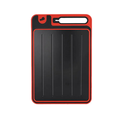 Defrost Tray Cutting Board Double-Sided Household Tools for Meat with and Sharpener