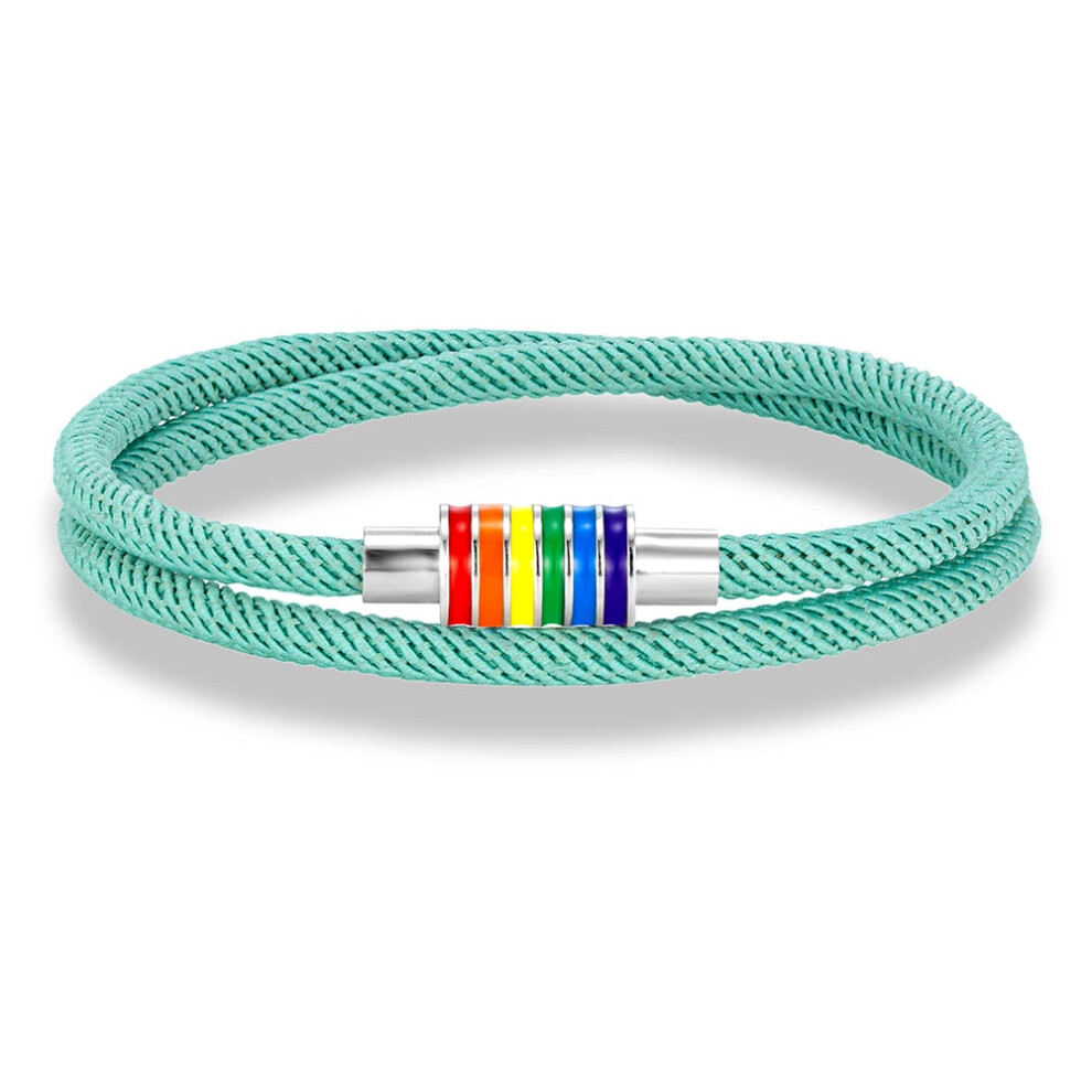 (M(21CM), Mint green) Nautical Waterproof String Rope Bracelets for Men Women-image-OPC-PGMFFHG-NEW