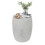 Modern Outdoor Patio Side Table Lightweight Concrete Accent Table 1