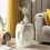 Modern Outdoor Patio Side Table Lightweight Concrete Accent Table 5