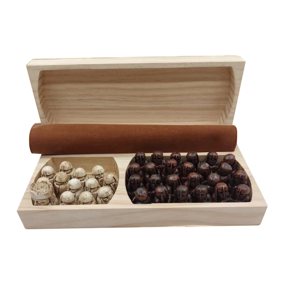 Luxury Travel Chess Set-Chessboard and Resin Pieces, Portable Strategy Game, Ideal for Travel.-image-OPC-PGMFKPG-NEW