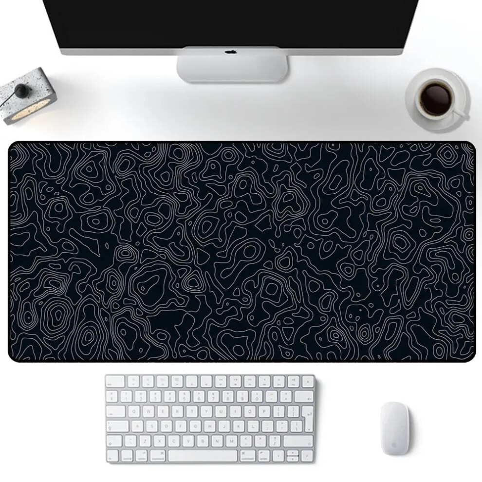 (, 290X250x2mm) Gaming Mouse Pad Gamer Mat Mousepad Black 8775546874195